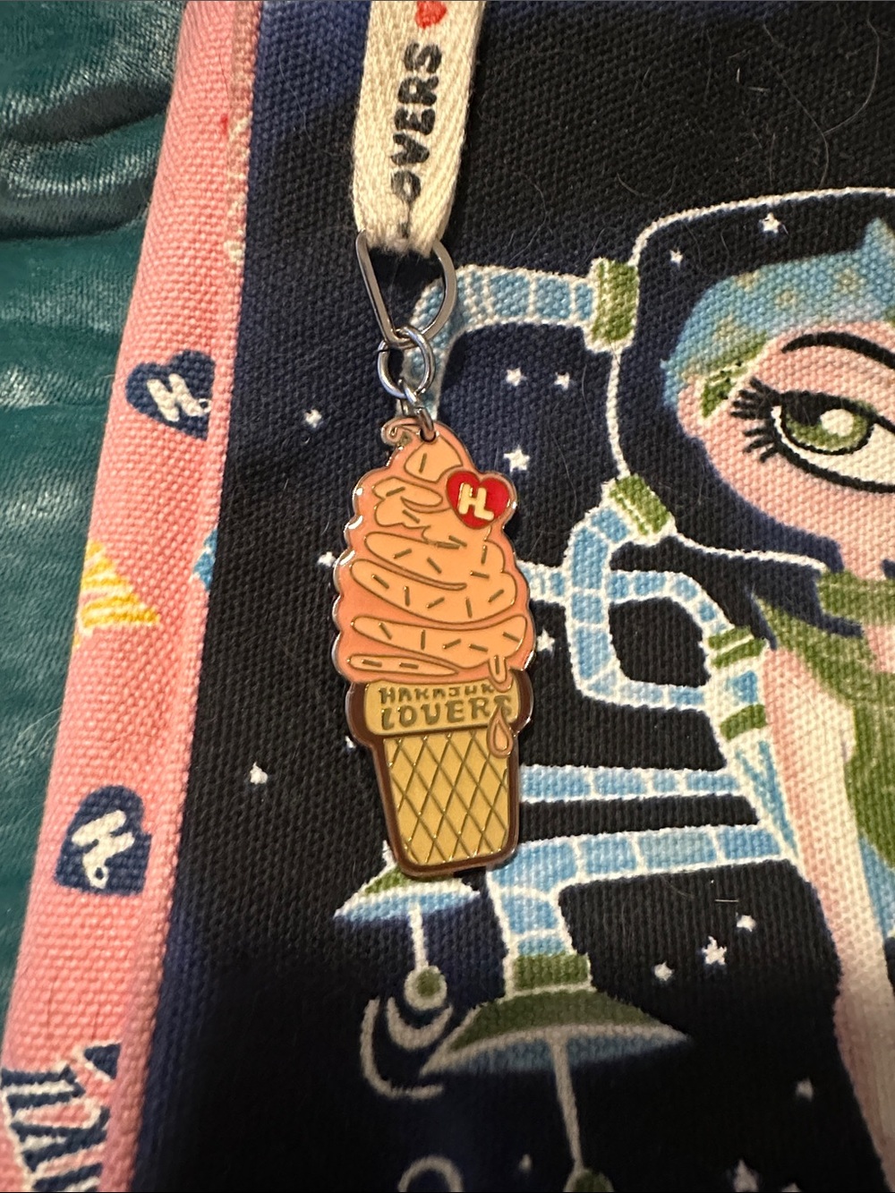 Gwen Stefani Harajuku Lovers Space Cadette Tote Bag - Picture 5 of 5